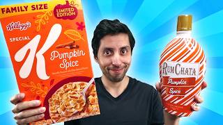 COMPRE todo en la TIENDA con sabor y olor a CALABAZA pumpkin spice [upl. by Ahsienar]