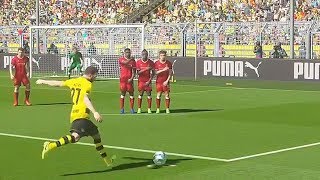 PES 2018  GAMEPLAY BORUSSIA DORTMUND vs LIVERPOOL GOLAÇO DE FALTA Análise 33 [upl. by Kain]