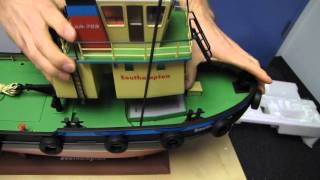 Arctic Hobby Aqua Rider 703 RC Tugboat Unboxing amp First Look Linus Tech Tips [upl. by Dunlavy]