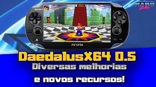 PS Vita  DaedaluxX64 05 Nova versão do emulador de Nintendo 64 com diversas melhorias [upl. by Muryh]