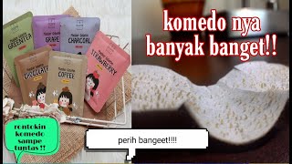 Review Masker Gelatin by Aconeskin 💕 Cara Menghilangkan Komedo di Hidung dan Wajah [upl. by Noryk]