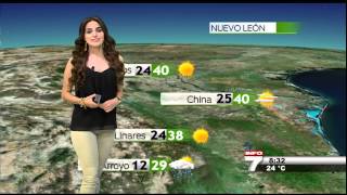 Fannia Lozano y el Clima Info7 Matutino 18Ago2015 0830 AM Full HD [upl. by Minica]