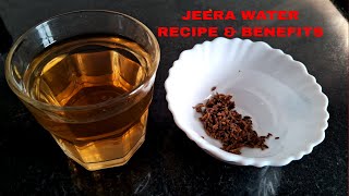 Jeera Water  Recipe By Dr Awadhesh Pandey  Cumin Water Recipe  Benefits  Rajan Singh Jolly [upl. by Eadrahc]