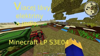 Viacej lávy elektriny a jedla  Minecraft LP S3E04 [upl. by Nylirehc]