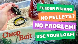 Method Feeder Fishing With Only Bread And Wafters [upl. by Cesaria]