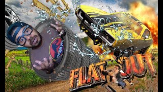 Flatout 1Review de um classico do PS2 [upl. by Sreip]