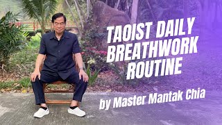 Comprehensive Taoist breathwork routine by Master Mantak Chia Collecting energy in the Tan Tien☯️ [upl. by Alemak]