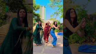 short  Viral  GHKKPM song  ghkkpm savi dance  savi harini and Ashwini dance on gulabi sharara [upl. by Myers787]