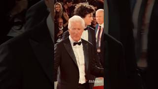 Richard Gere at the 81st Venice Film Festival richardgere [upl. by Ahtelat]