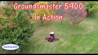 The TORO Groundsmaster 5900 with Rops System [upl. by Anaele]