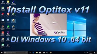 cara install optitex v11 [upl. by Bridget542]