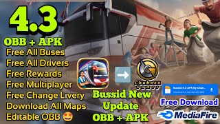 Bussid V43 Modify Apk amp OBB 2024  Bus Simulator Indonesia Update 43 ultimate Money [upl. by Zipporah699]