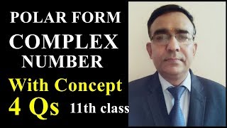 class 11 maths Polar form of complex numberImportant questions cbse 2019 [upl. by Mitzie]