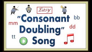 How To Teach Consonant Doubling  Consonant Doubling Song [upl. by Trebla]