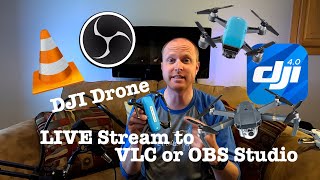 Stream Multiple GoPro Cameras wirelessly in OBS Studio MonaServer Settings DJI Drone too [upl. by Baniez]