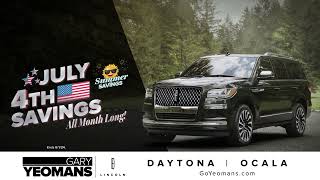 July Specials at Gary Yeomans Lincoln [upl. by Moran]