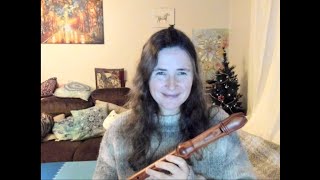 Recorder Baroque Larghetto from Handels Sonata no 3 in C majorMoeck Rottenburgh alto in Rosewood [upl. by Felicie346]