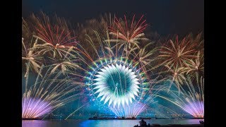 The Mayor of Londons New Year Fireworks 2018  2019 4K UHD [upl. by Heindrick384]