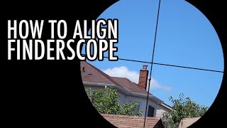 How to Align a Finderscope for New Astronomers [upl. by Rebor]