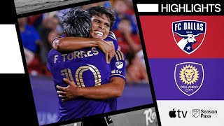 FC Dallas vs Orlando City  Playoffs Clinched  Full Match Highlights  September 28 2024 [upl. by Macmillan]