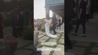 El BAILE de ANA PELETEIRO y BENJAMÍN COMPAORÉ en su BODA  Diario AS [upl. by Lester603]