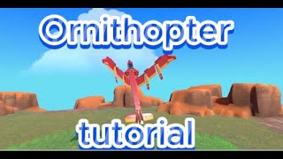 Ornithopter tutorial  TrailMakers [upl. by Nosiddam]