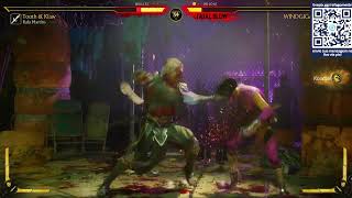 Mortal Kombat 11  1080p  V High  GTX 1650 G5 OC  R5 2400G OC 4 ghz SMT off  16 GB  HDD [upl. by Addam237]