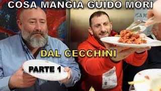 Cosa mangia GUIDO MORI da Dario Cecchini [upl. by Ainolopa]