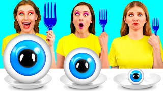 Big Medium and Small Plate Challenge  Funny Food Hacks by 4Teen Challenge [upl. by Phillipp522]