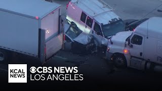 Suspect in custody after dangerous pursuit on 405 Freeway [upl. by Letram]