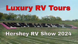 Hershey RV Show 2024Part 3  More Luxury RV Tours  Brinkley Show Prices [upl. by Naji]