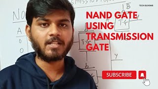 Implement NAND Gate using transmission gates trending transmissiongates nandgate cmoslogicvlsi [upl. by Dorsey566]