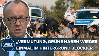 ASYLGIPFEL quotRegierung führungslosquot Friedrich Merz hat quotBefürchtung dass Migration wieder steigtquot [upl. by Annehcu]