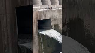 Dam water power dam gate opening [upl. by Coke]