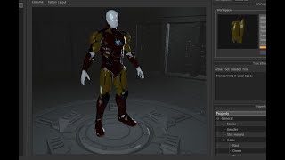 ArmorSmith Designer Simple Tutorial Ironman Infinity War [upl. by Gaspar129]