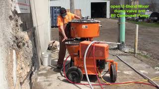 Southwest Type 5GP™ by Carboline How to Spray Fire Protection with a Carrousel® Pump amp UBlend Mixer [upl. by Sirk]