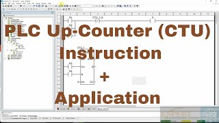 Lecture 18 UNITY PRO  plc programming  UpCounter CTU Instruction [upl. by Littlejohn610]