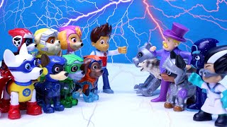 PAW Patrol Apollo and Mighty Pups Stop the League of Super Villains Kids Toy Adventure Videos [upl. by Katie825]