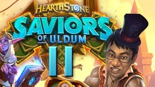 Saviors of Uldum Review 11  HEAL DRUID REVIVAL  Hearthstone [upl. by Eissirc]