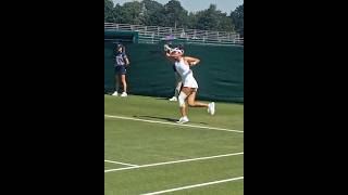 Gao Xinyus Forehand Winner Up Close wta forehand tennis [upl. by Lindsy]