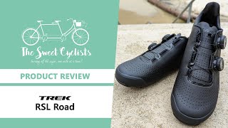 Trek RSL Road Cycling Carbon Clipless Shoes Review  feat MetNet Relief Panels  LOOK Keo  SPDSL [upl. by Sedberry]