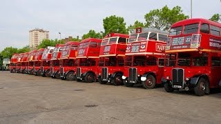 London Bus Museum Celebrate 75 Years Of The Classic RT [upl. by Eedak]