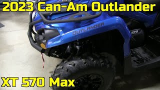 2023 CanAm Outlander XT 570 Max At Precision Power Sports [upl. by Zirkle]