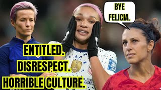 Carli Lloyd SAVAGELY CRUSHES USWNT amp Megan Rapinoe quotRESPECT CULTURE ENTITLEMENTquot NO HOLDS BARRED [upl. by Naxela207]