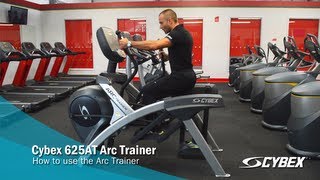 Cybex 625AT Arc Trainer  How to use [upl. by Niai]