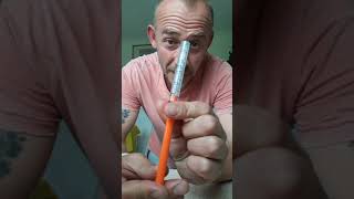 Removing a splinter with a calpol syringe [upl. by Yggep]