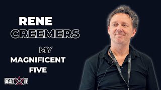 My Top 5 Drummers I René Creemers exclusively for Beatittv [upl. by Tennek]