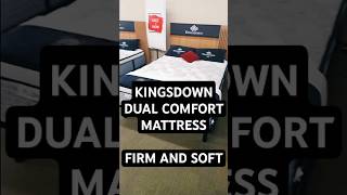 Kingsdown Dual Comfort Mattress  Firm and Plush  Perfect for couples Kingsdown [upl. by Hgielrebma]