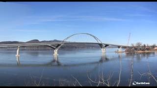 Lake Champlain Bridge TimeLapse [upl. by Ardnuaet]