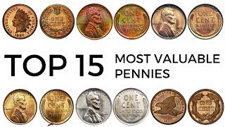 Top 15 Most Valuable Pennies [upl. by Roslyn560]